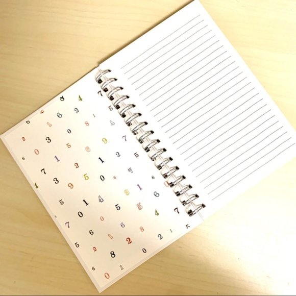 🌼Rae Dunn “FAITH HOPE LOVE” Large Spiral Notebook LL Farmhouse Journal NWT - Picture 3 of 10